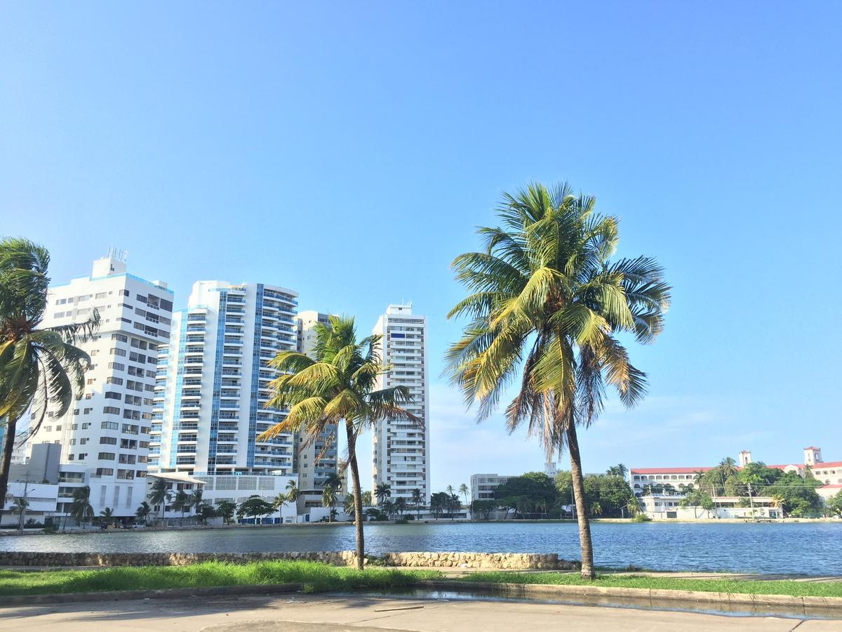 Apartamento Con Hermosa Vista Y Cerca De Playas Cartagena Eksteriør bilde